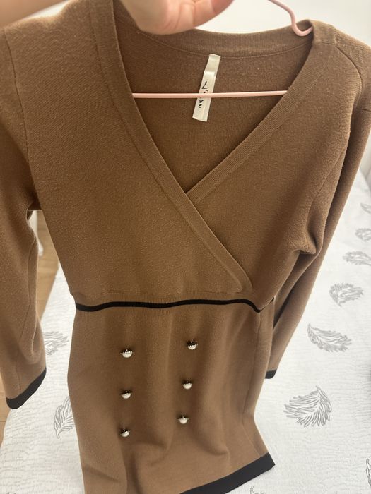 Красивые теплые платья