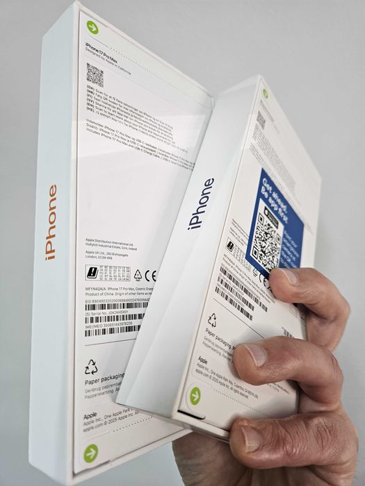 iPhone 17 Pro Max, 256 Gb, neverlock, sigilat la cutie.