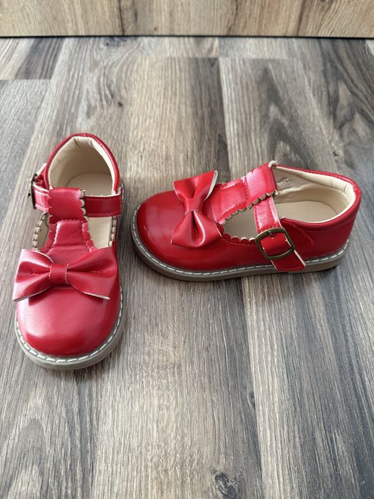 Pantofi fetita nr 24 bareta cu scai