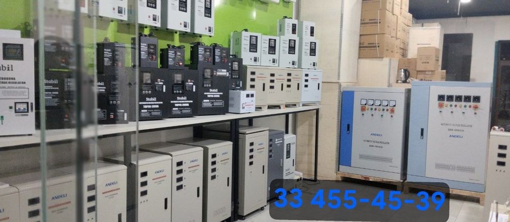 ANDELI  30kva 380v Andeli Stabilizator OPTOM NARXDA Стабилизатор оптов