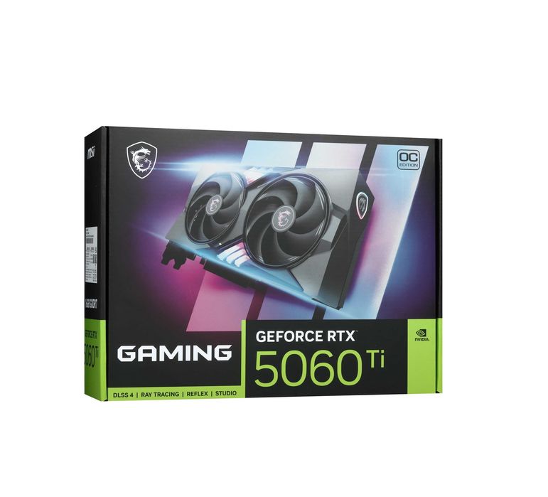 - Видеокарта MSI RTX 5060 Ti GAMING OC 16GB (912-V535-006)