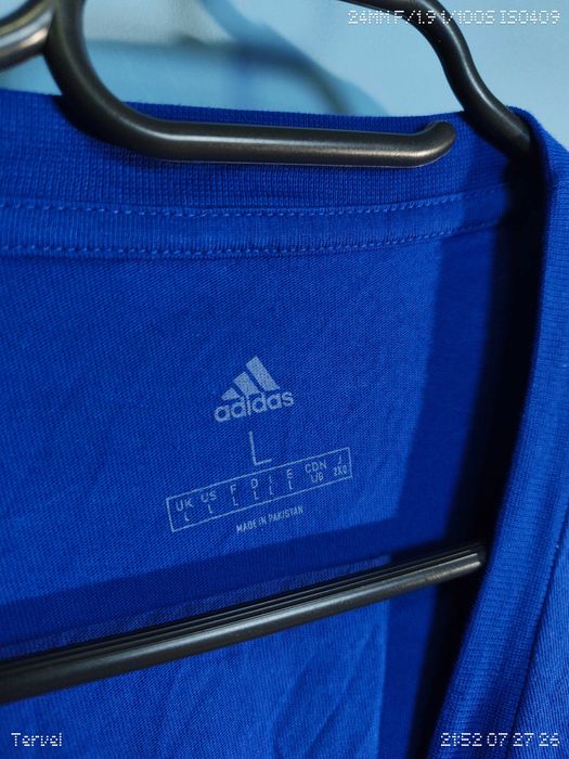 Adidas Памучна Тениска/Мъжка L