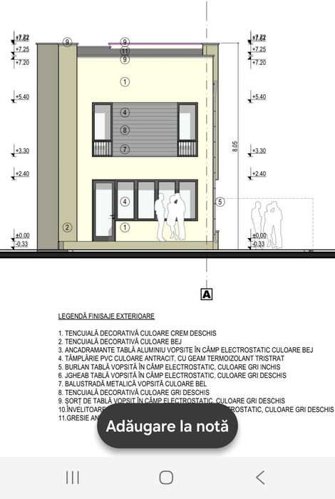 De vanzare casa in faza de proiect
