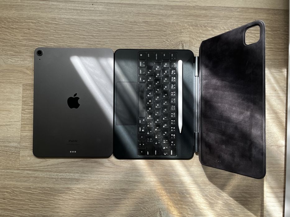 Ipad air 5 , m1+ apple pencil 2nd + клавиатура