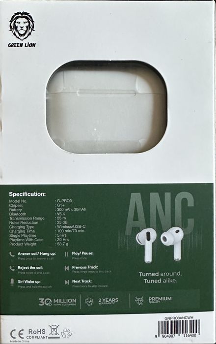 Green Lion Earbuds Pro 3