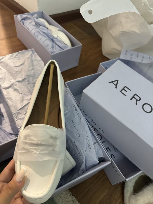 Балетки 39 размер белые