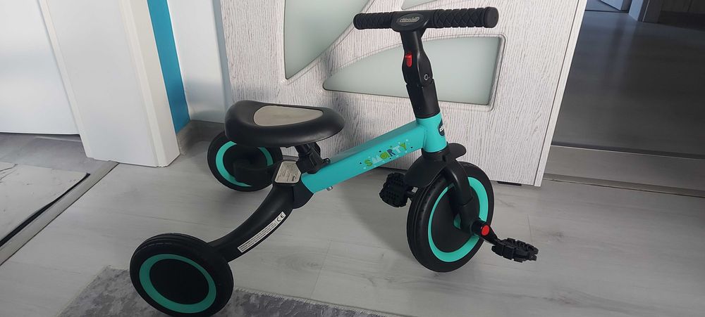 Триколка/баланс 2 в 1 "Смарти" минт Chipolino
