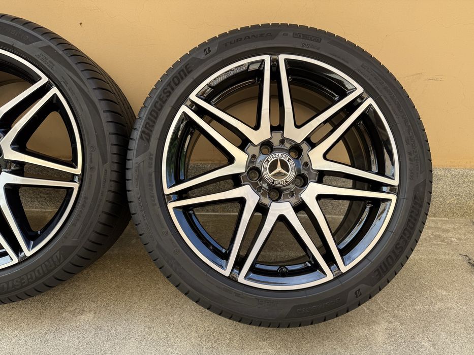 Оригинални джанти Мерцедес V класа W447 Mercedes 63AMG Maybach Brabus В класа Вито Виано Vito Viano Marco Polo W639 5X112 гуми ДОТ 2024 245/45R19 bbs