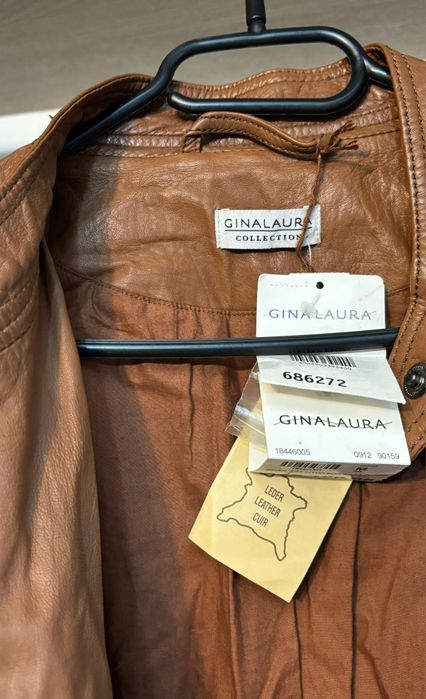 Geaca noua din piele naturala Gina Laura pentru dama