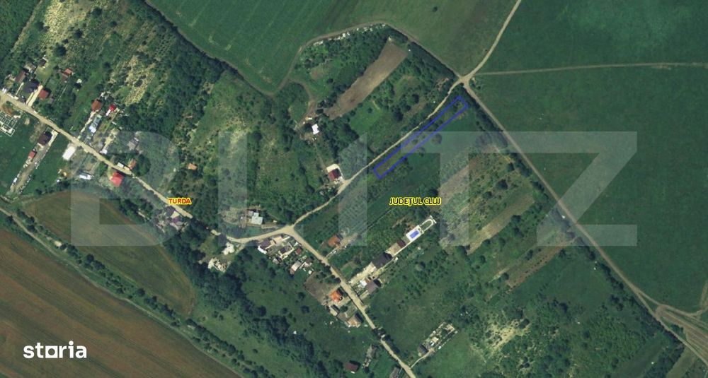 Teren intravilan, 1500 mp  in Turda