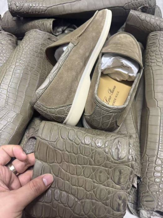 Mocasini Loro Piana Aligator