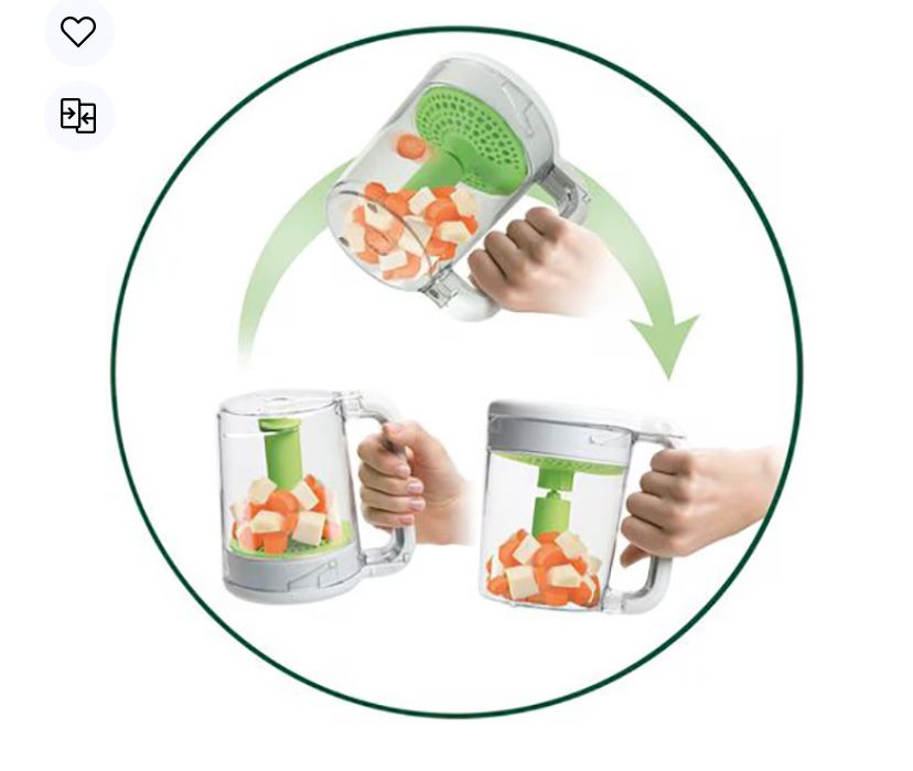 Aparat de gatit 2 in 1 bebe PHILIPS AVENT 200 ml 400 W