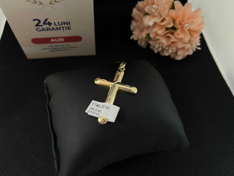 Pandantiv Aur 14k 3.49g (AG16 Moldova b33169.7)-Garantie 2 ani!