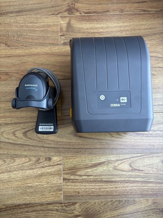 Imprimanta de etichete ZEBRA ZD220+Scanner cod uri de bare