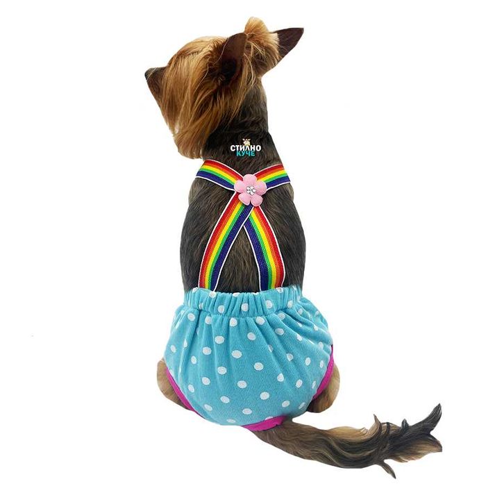 Хигиенни гащи за разгонени женски кучета Кучешки гащи Кучешки дрехи