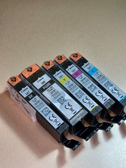 Оригинални мастилници Canon PGI-580 / CLI-581 – нови, неразпечатани