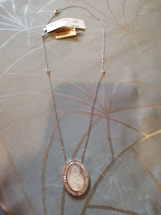 Ново колие sterling silver с висулка