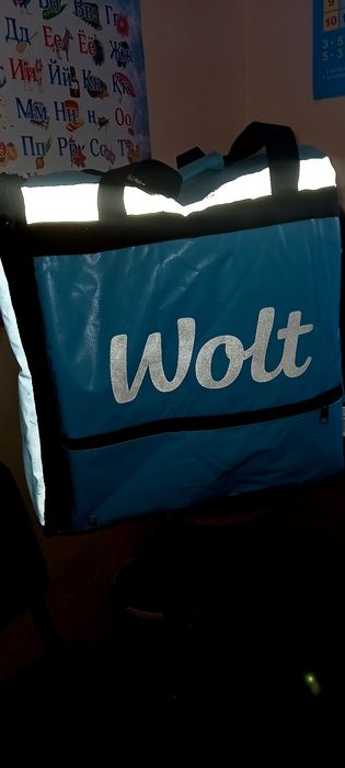 Сумка для доставки wolt