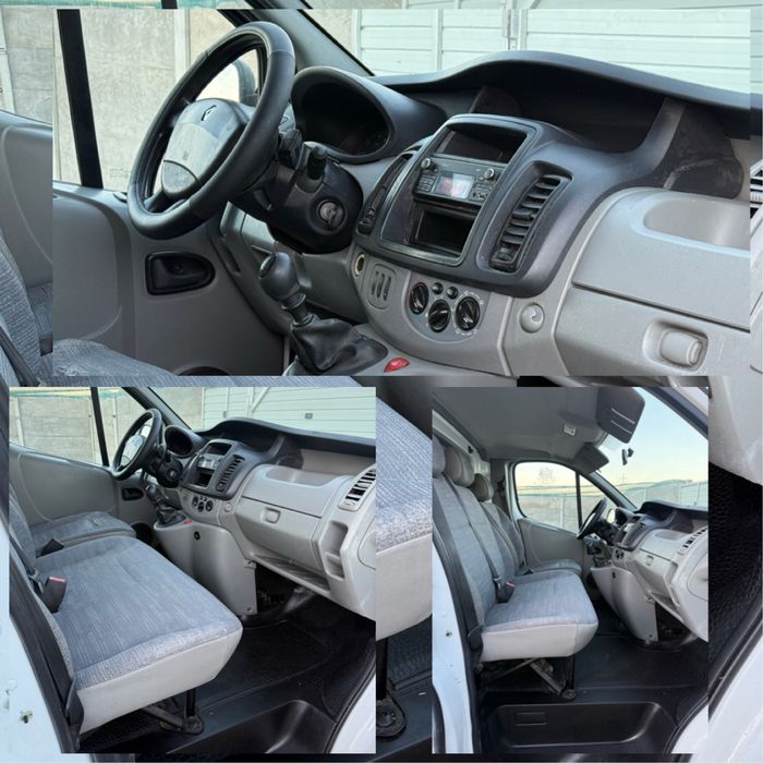 Renault Trafic 2014  - 2.0 DCI - 6+1 Trepte A/C  - 3  Locuri + Marfa -