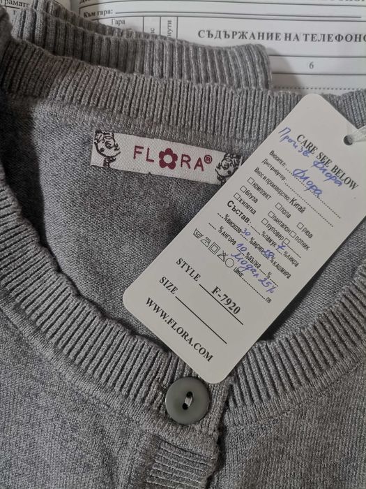 Дамска жилетка чисто нова