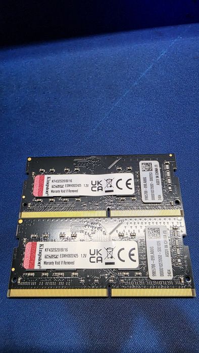 Kit Memorie RAM Laptop 32GB DDR4 (2x16GB) 3200MHz Kingston FURY Impact
