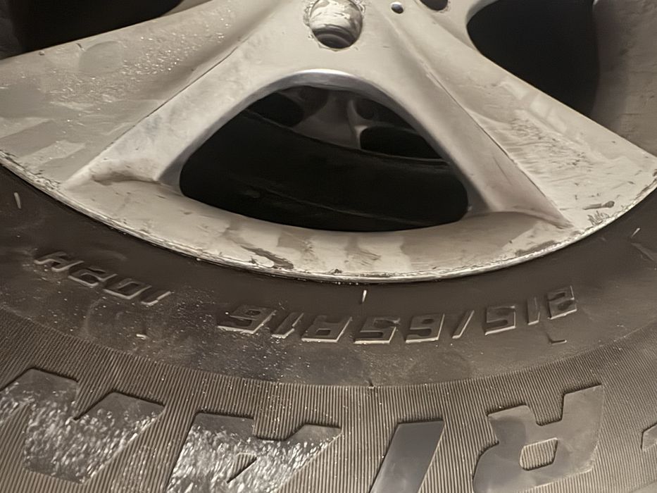 Продам диски с резиной 215*65*R16