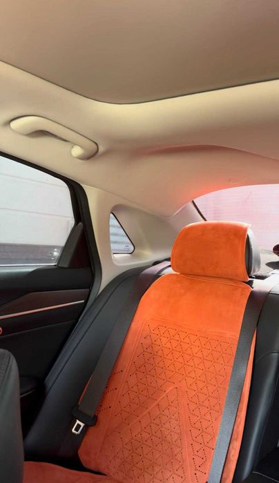 Premium оранжевый комплект для Kia K5 Чехлы накидки и полики TED HOUSE