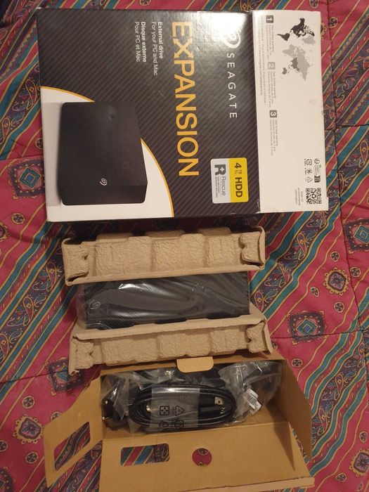 Hard Disk extern SEAGATE Expansion Desktop STKP4000400, 4TB, USB 3.0