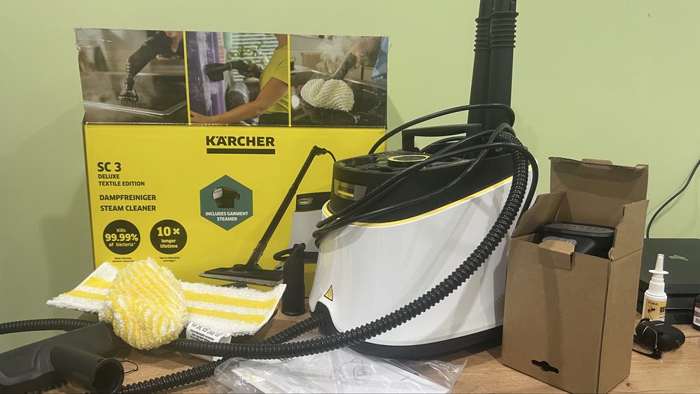 Karcher sc 3 deluxe textile edition с Грантией