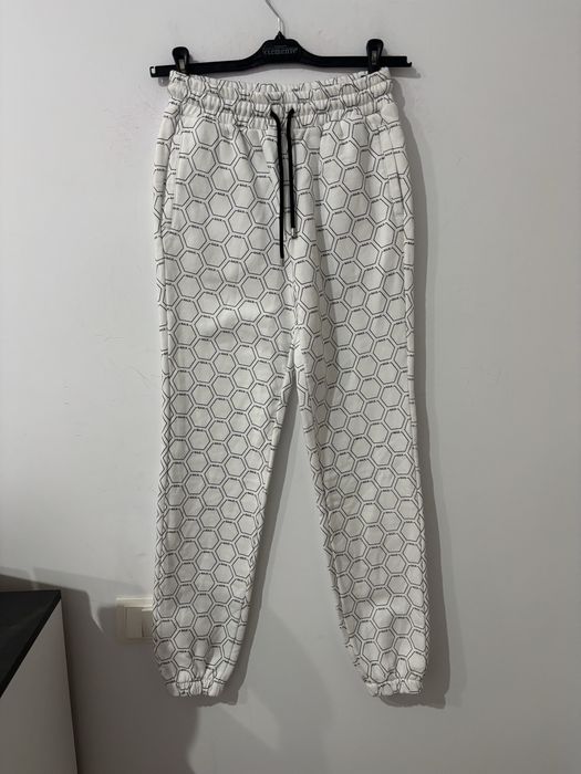 Pantaloni trening Balr. albi M - nou fara eticheta
