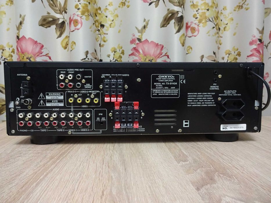 Amplificator-receiver audio-video, home cinema, iesire 5.1, Onkyo