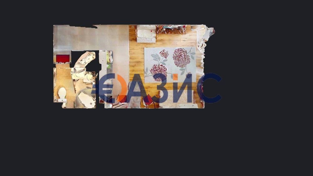 Продава се Едностаен апартамент в Несебър - 37 кв.м за 1406 €/кв.м - Снимка #13