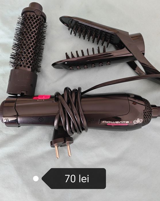 Vând perie rotativa/perie îndreptare Rowenta