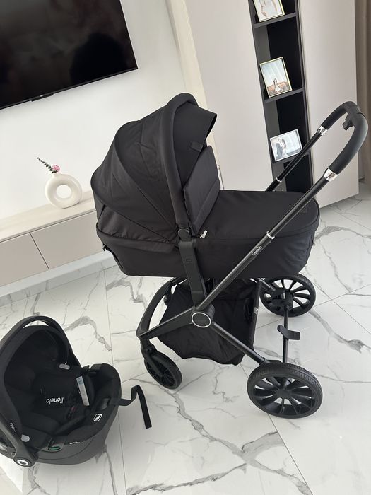 Carucior 3 in 1 Lionelo Mika Plus folosit 6 luni