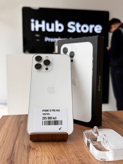 iPhone 13 Pro Max•128GB/74%Silver Айфон 13 Про Макс•128гб/74%силвер