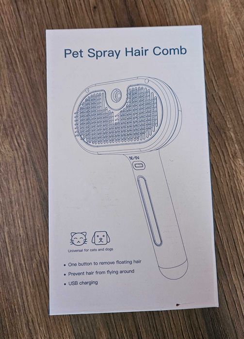 Четка за отстраняване на косми за кучета и котки