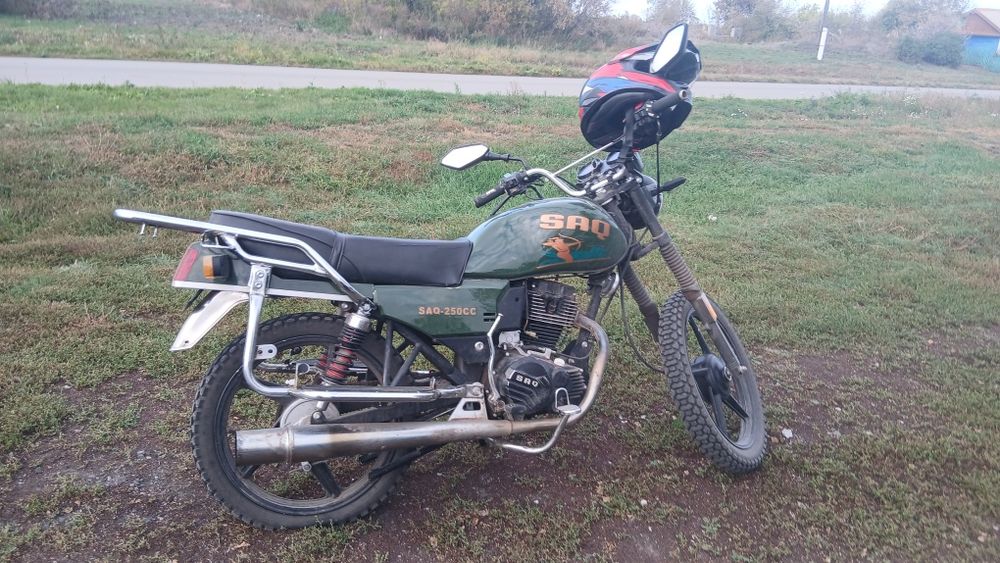 Сак 250 кубов откатал 1 сезон