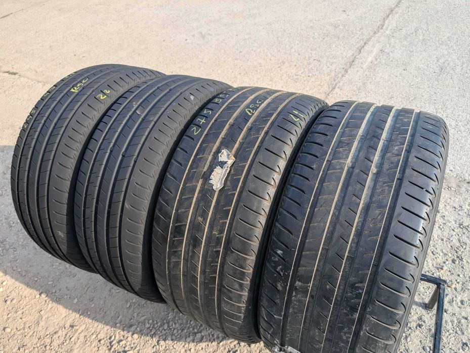 SET 4 Anvelope Vara 245/40 R21 + 275/35 R21 Bridgestone Alenza 001 - BMW X3 / X4 Original | Runflat| Pret/buc