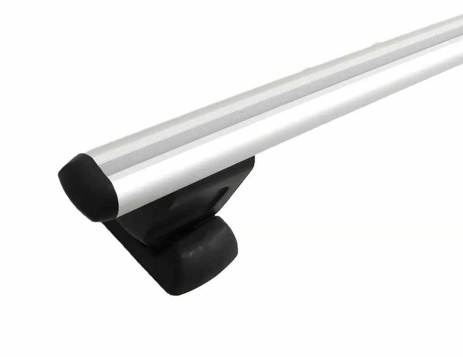 Напречни греди за багажник за фабрични резби на покрива, 120см, с ключ