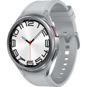 Smartwatch Samsung Watch 6 Classic SM-R965 4G LTE, ecran AMOLED 1.47", 2GB RAM, 16GB Flash, SM-R965FZSAEUE Carcasa Otel, 47mm  Silver