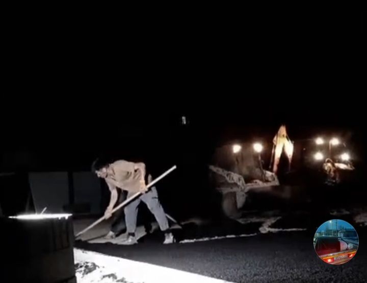 Укладка асфальта и брусчатки