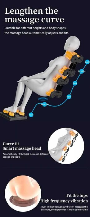 Смарт масажен стол / диван / кресло A19
