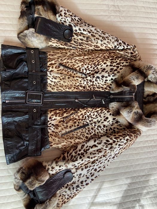 Куртка комбинированная