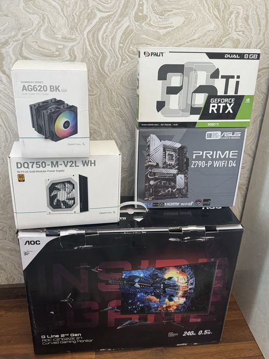 Мощный игровой компьютер (обмен на MacBook)