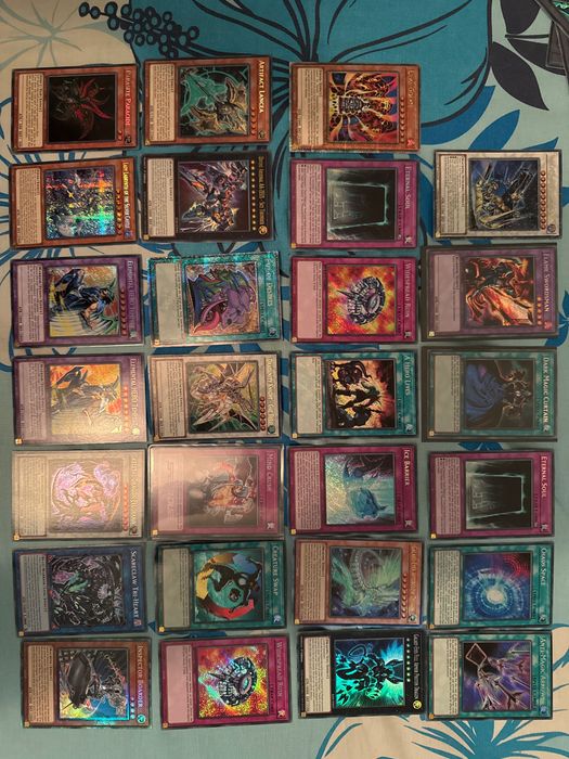 Предлагам Yu-Gi-Oh Secret rare карти и Prismatic Ultra Rare карти