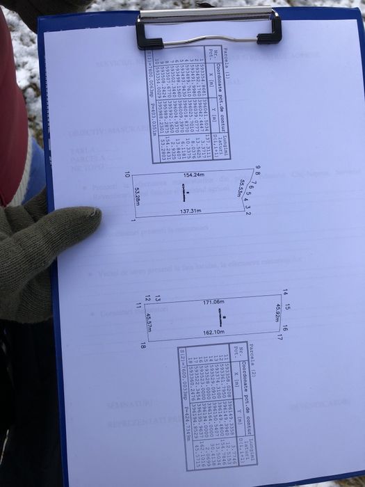 Parcela 7600 m2 Valea Fanatelor