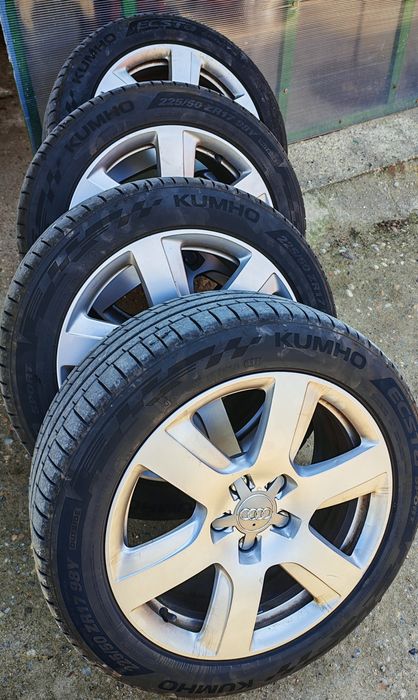 Jante audi+anvelope  225/50/17kumho
