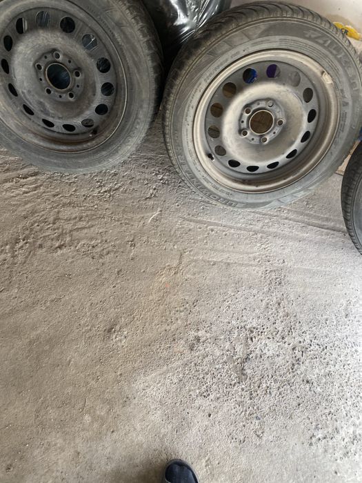 Jante 5x120 R16 cu cauciucuri 205/55/16