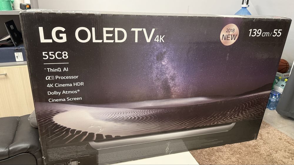 Телевизор LG OLED C8 55” като нов