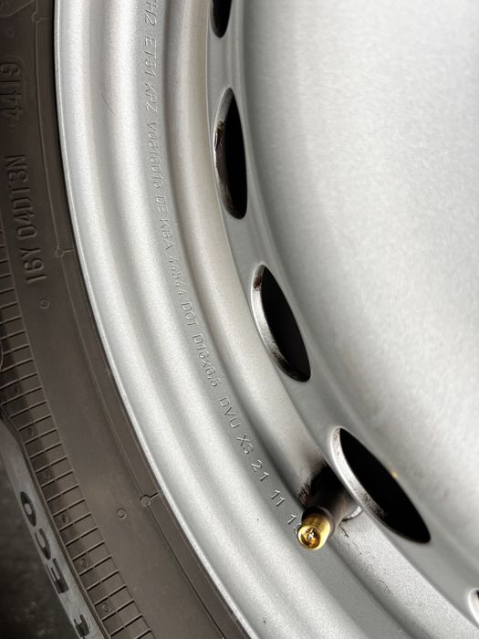 Roti Vw Transporter T5 ,T6 + anvel vara ca NOI Continental 205/65/16 C
